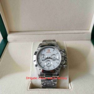 Чистый производитель мужской часы CF Ultra-Thin 40 мм x 12,5 мм космография 116520-78590 Хронограф Ceramic Cal.4130 Движение механические автоматические часы мужские наручные часы