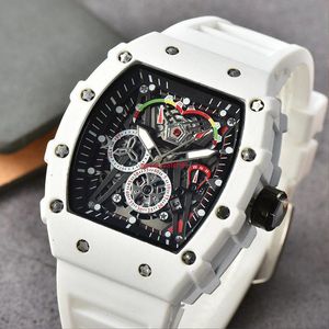 Męskie zegarek luksusowe zegarki zwykłe automatyczne kalendarz męskie zegarki sportowe kwarcowe chronograf