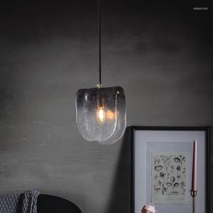 Pendant Lamps Postmodern Chandelier Light Luxury Minimalist Personality Creativity Bay Window Restaurant Cafe Meeting Room Glass Bar