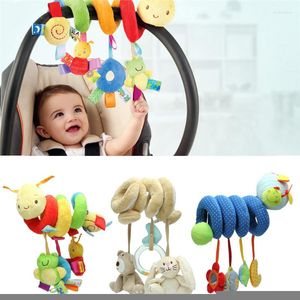 Stroller Parts Baby Activity Spiral Car Seat Travel Lathe Hanging Toys Rattles Toy
