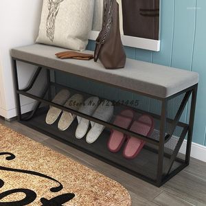 Clothing Storage Light Luxury Change Shoes Stool Household Door Simple Small Size Shoe Cabinet Integrated Against The Wall Rack