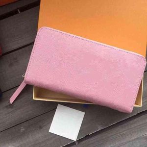 Female Purse colors Fashion Card Holder Pocket Purses Men and Women Wallets Zipper Bag Long Women Tote Bags With Box DustBags designer wallet