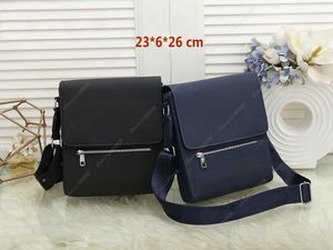 02L Bolsa De Ombro De Couro Masculino Bolsas Mensageiro Homens De Luxo Casual Crocodilo Flap Bag Designer Bolsa Tote Homem Documento Maleta Carteira De Viagem