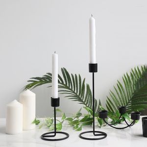 Mum Tutucular Metal Nordic Style Tasarım Tealight Round Glam Eşsiz Porta Candele Süsler Ev