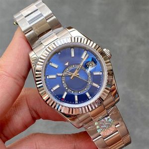 Luksusowe automatyczne zegarki na nadgarstki zegarki dla mężczyzny 41 mm Wysoka wysokiej jakości AAA Automatyczne zegarki składane klamra ze stali nierdzewnej Luminous Waspon -odporne na rękę