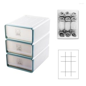 Aufbewahrungsschubladen Unterwäsche Höschen Slips Socken Box Organizer Schubladentyp für Zuhause Schlafzimmer DC156