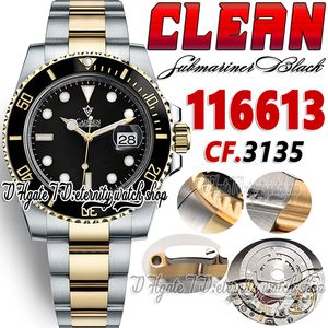 LIMPO CF116613 SA3135 RELISÃO AUTOMÁTICO DE Mens 40mm CF V4 Two Tone Tone