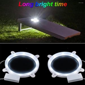 Paski Cornhole światło LED LED LIGHT BIAŁY PRZETRYWNA ŚMIENNE UNIWERSALNE NOC NINGE SANDBAGS Sandbag Live Broadcast Selfie Lighting