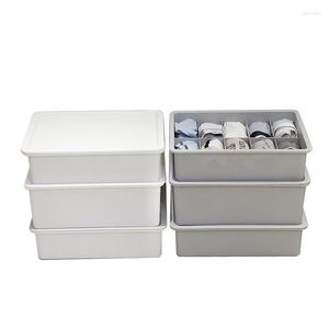Storage Drawers 1Pcs Box For Home Underwear Bra Socks Tie Organizer Divider Boxes Closet Organizers With Lid Basket