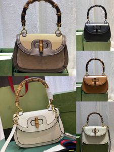 Bambusowa torba luksusowa moda damska torba na ramię list dużego ciężaru portmonetka klasyczne damskie cross-body wieczorowa torba na klucze z łańcuszkiem 5797