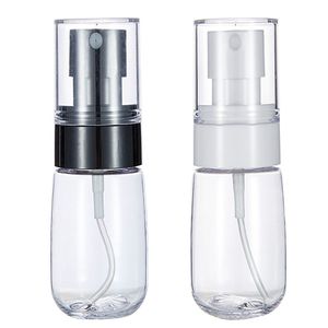 500 pz/lotto Nebbia Fine Bottiglia Dello Spruzzo Spruzzatore di Plastica Vuota Bottiglia di Acqua di Profumo di Viaggio Riutilizzabile 30 ml 60 ml 80 ml 100 ml