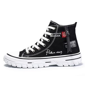 GAI Kleid Schuhe Männer Vulkanisieren Leinwand High Top Sneakers Casual Atmungsaktive Plattform Mann Trainer Tenis Masculino Chunky 221022