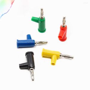 Acessórios de iluminação Inserir duplo soquete de jaqueta de banana de cobre Connector de plugue de 4 mm