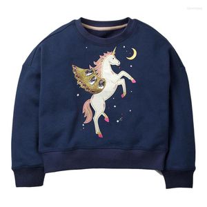 Felpe con cappuccio Babbo Natale Applique Ragazze Felpa Costume natalizio per bambini Abbigliamento autunno inverno Abbigliamento per bambini Pullover per bambina