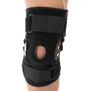 Knee Pads Brace Sleeve With Side Hinges Support Cap Compression For Stability Recovery Aid Patella Tendon Pain Relief Men Wome