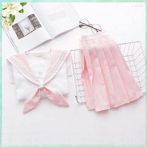 Set di abbigliamento Vestiti da marinaio giapponese Mint Powder Kansai Kam Two Soft Girls JK Uniform College Wind Suit Class Performance NN-s15