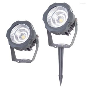 Açık Aydınlatma Çim Lambası DC12V Peyzaj Işıkları Su Geçirmez AC85-265V 10W/15W/20W/30W IP65 Bahçe Spot Ampuller İçin Başak Kobu