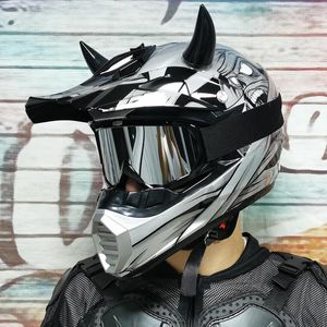 Motorradhelme Offroad-Helm Elektrofahrzeug Herren Four Seasons Universal Mountainbike Forststraße Veranstaltungsort DH Downhill