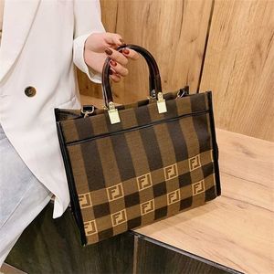 Handtasche Damentaschen von Tote Temperament Göttin große Kapazität Damen Hand Single Shopping10ZP Fabrik Großhandel 70 % Rabatt