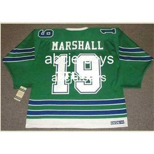#19 Bert Marshall Oakland Seals 1968 CCM Vintage Home Hockey Jersey Stitch Любой номер имени