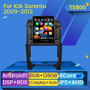 Автомобильный DVD -радио -мультимедийный видеоплеер для Kia Sorento 2 XM 2009 - 2012 Navigation GPS Android Auto Carplay No 2din 2 DVD DVD