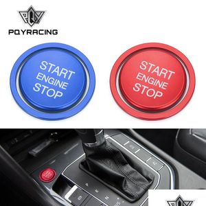 Other Interior Accessories Car Engine Start Stop Button Ring Ignition Er Trim For Vw Golf 7 Mk7 Vii Gti R Tiguan Jetta Cc Arteon Pass Dhl1K