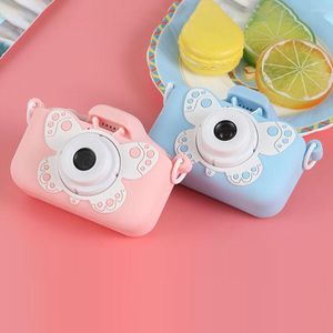 Digital Cameras 20MP Video Camera Dual Lens HD Kids 2.0 Inch Screen Children With Lanyard Butterfly Educational Toys