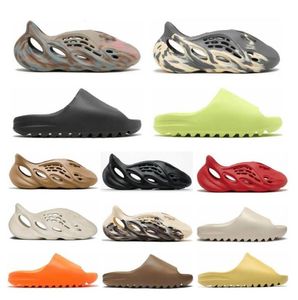 Sandálias de grife masculino chinelo feminino triplo preto branco chinelo padrão de resina chinelo deslizante masculino feminino chinelo deslizante qualidade MX Carbon runr sandales 36-48