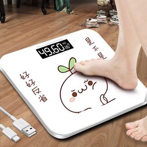 Smart Scales Bathroom Scale USB Electronic Digital Weight Scale Body Fat Smart Household Weighing Balance Connect Composition Weight Scale 221024 on Sale