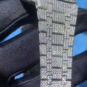 CZ Diamonds Watch Luxury Mens Uhren automatisch Cal.3120 Bewegung Full Iced Out Uhren Armbanduhren mit Schachtel und Papieren
