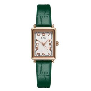 Новая часа Gedi Owumn Fashion Nishe Design R51066 Etro Quartz Watch Watches Women Simple и Compact Demprament для женского подарка на день рождения