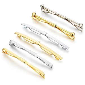 Pins broches hoogwaardige koperen kraag balk pin voor mannen goud tweekleurige clips lel metaalontwerper broche accessoires geschenken l221024