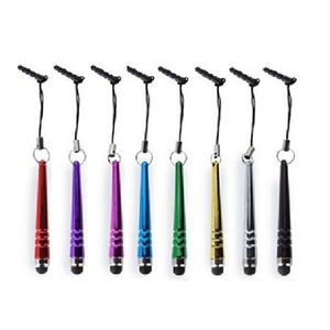 Universal Capacitive Screen Touch Pen Baseball Bat Stylus with Dust Plugs for Smart Cell Phones Tablets Pens