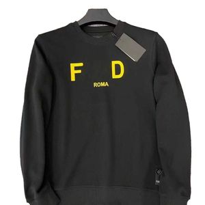 Erkek Hoodies Sweatshirts Tasarımcı Tasarımcı Lüks Klasik Sonbahar ve Kış Yeni Baskılı Yuvarlak Boyun Peluş Süveter FF Erkek Kadınlar Pamuk GOD 5 GOT5