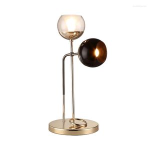 Table Lamps Luxury Double E27 Lamp Modern Bedside Decoration For Living Room Bedroom Study