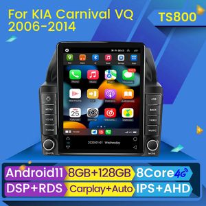 Android 11 Car dvd Radio Stereo Player For KIA Carnival VQ 2006 - 2014 Autoradio Multimedia Navigation GPS Carplay Auto 2din