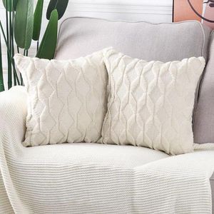 Pillow Cover Plush For Sofa Living Room Grometric Housse De Coussin 45 Decorative Pillows Nordic Home Decor