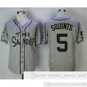 Alta qualità The Sandlot Benny 30 'The Jet' Rodriguez 5 Michael 'Squints' Palledorous 11 Alan Yeah-Yeah McClennan Movie Baseball Jerseys