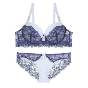 Bras Sets New Sexy Female Lingerie Lace Bra Sets for Womens Underwear Bra and Panty Set Ladies Underwear Push Up Lingerie Underwire Sets T220907