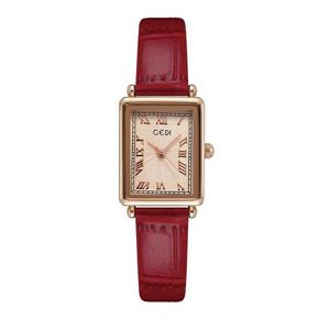 Gedi's new watch autumn fashion niche design 51066 style quartz watches women simple and compact temperament for women's birthday gift