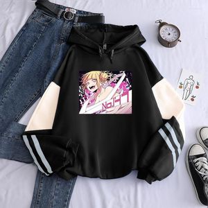 Erkek Hoodies Erkekler Sweatshirts Kawaii Himiko Toga Benim Kahraman Academy Komik Anime Uzun Kollu Moda Karikatür PRNED SICIL ERKEKLER