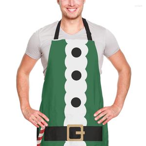 Aprons Kitchen Apron Funny Christmas Theme Design Sleeveless For Men Women Home Cleaning Tools Xmas Decor Couple Party Gifts