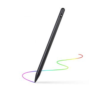 caneta stylus universal para apple iphone ios android telas de toque capacitivas stylus pencil windows tablet touch pencil stylus preto