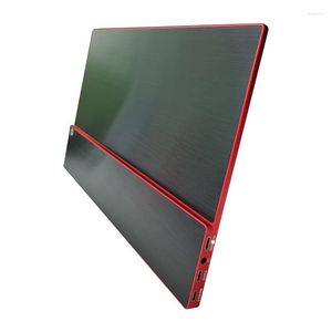 Monitor di proiezione wireless con funzionalità complete Touch screen portatile cablato per ufficio Tipo 1080P Schermi per laptop secondari di espansione USB C