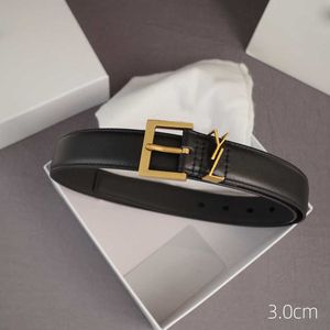 Brand belt for Women Genuine Leather 3cm Width High Quality Men Designer Belts S Buckle cnosme Womens Waistband Cintura Ceintures wholesale