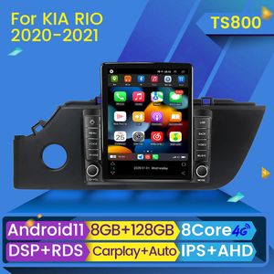 128G Android 11 Auto dvd Multimedia Video Player Carplay Für Kia Rio 4 IV FB 2020 2021 RIO4 Navigation stereo GPS Keine 2din 2 din