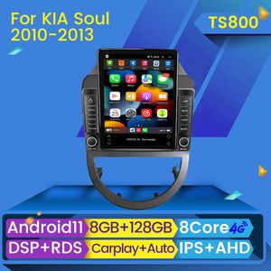 Android 11 Araba Dvd Radyo Multimedya Video Oynatıcı RDS Kia Soul AM 2008-2013 için Navigasyon GPS 2 Din Dvd Kafa Ünitesi Carplay BT