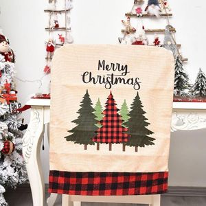 Sandalye Noel kapağı su geçirmez 56 x 45.5cm konforlu dekor yemekleri için çevre dostu yemek ev markası