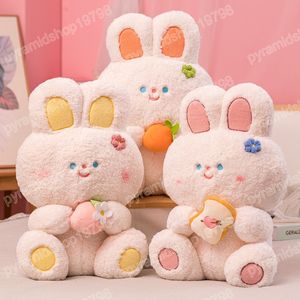 45 cm Kawaii Coniglio Con Carota Peluche Bambola Coniglietto Morbido Animali di Peluche Regalo per Ragazze Ragazzi Bambini Fidanzate Regalo