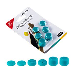 Gamepad 6 in 1 New Joystick Cap Cover Thumb Stick Grip per Switch Lite OLED Joy-Con Controller Thumbstick Grip VELOCE VELOCE